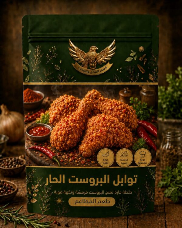 توابل البروست الحار توابل البروست الحار
