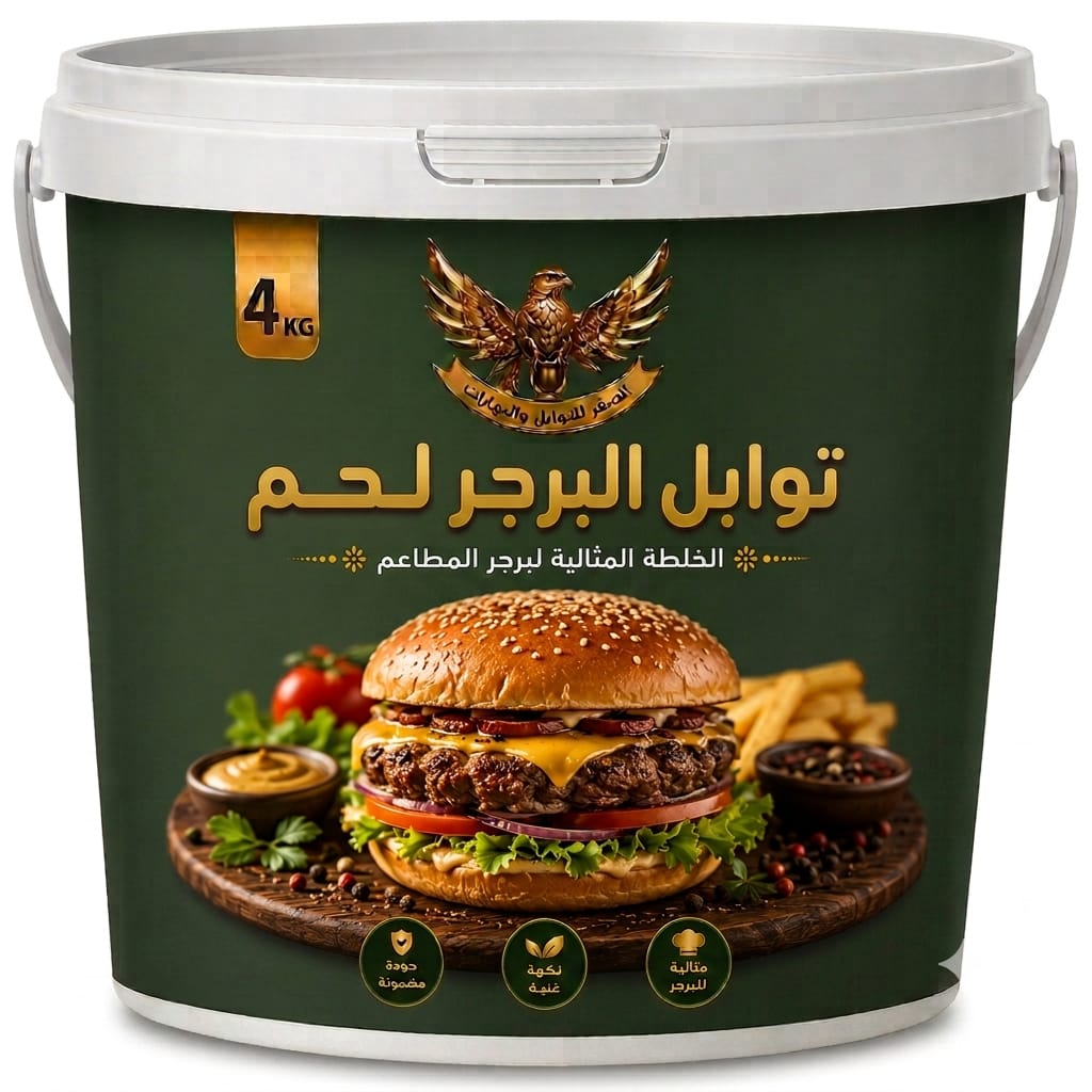 توابل البرجر لحم